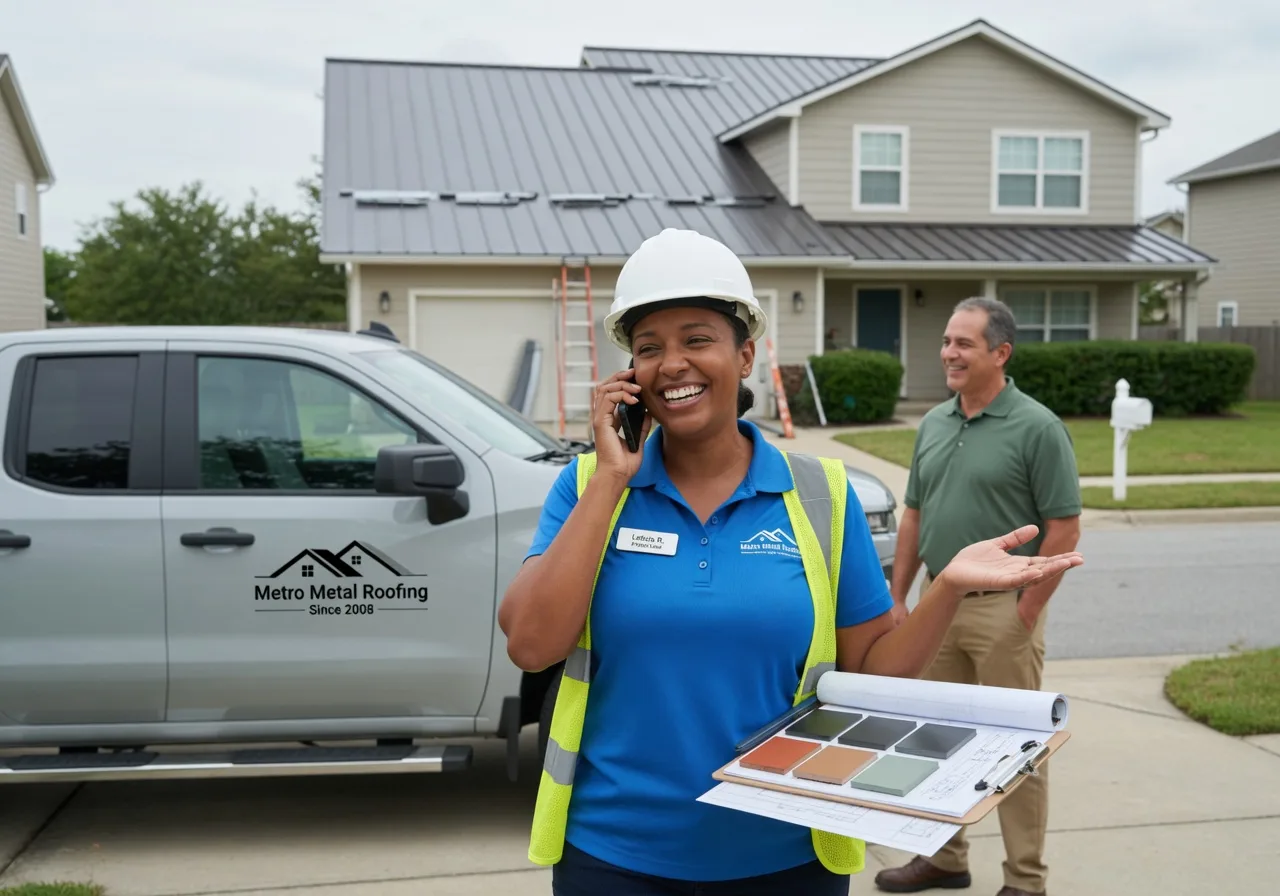 Storm Damage Metal Roof Repair in Rosiclare, IL